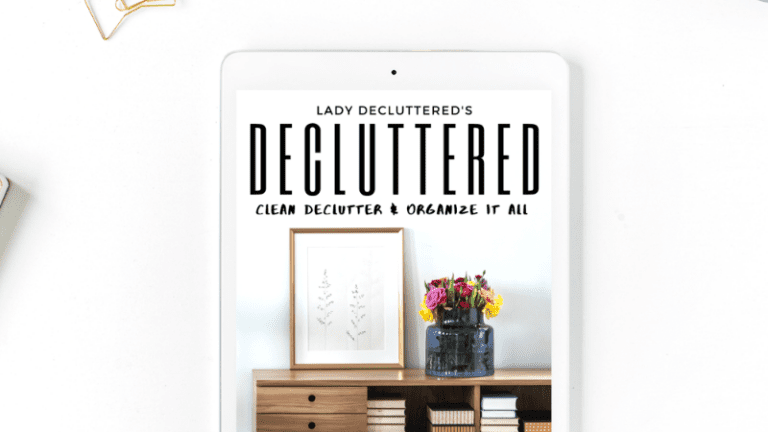 HOW TO DECLUTTER » Lady Decluttered