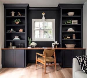 22 Dark and Moody Office Decor Ideas » Lady Decluttered