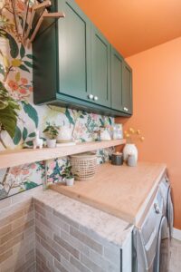 20 Inspiring Boho Laundry Room Design Ideas » Lady Decluttered