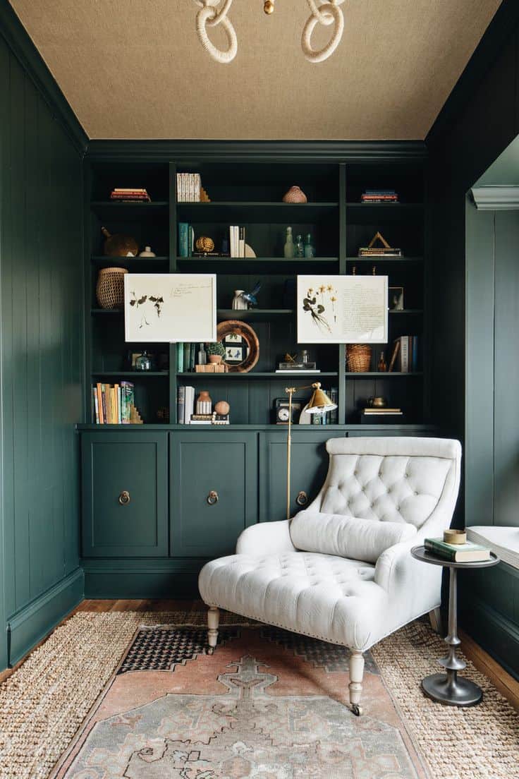 22 Dark and Moody Office Decor Ideas » Lady Decluttered