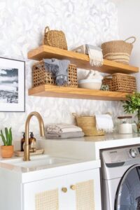 20 Inspiring Boho Laundry Room Design Ideas » Lady Decluttered