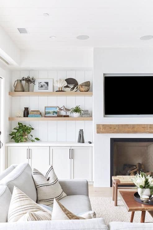 100+ Best Farmhouse Living Room Decor Ideas