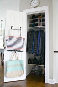 20 Clever Coat Closet Organization Ideas » Lady Decluttered
