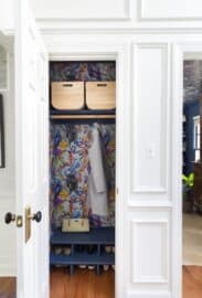 20 Clever Coat Closet Organization Ideas » Lady Decluttered