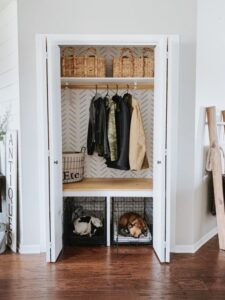 20 Clever Coat Closet Organization Ideas » Lady Decluttered