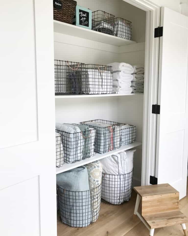 100 Smart Linen Closet Organizing Ideas » Lady Decluttered