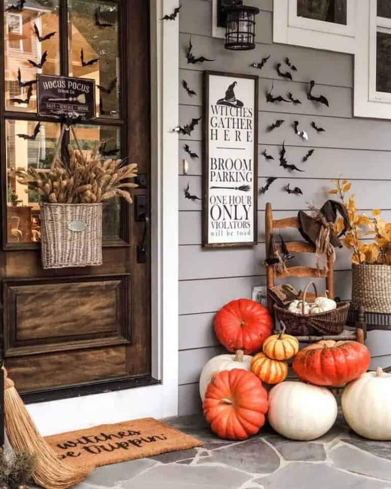 20 Blended Fall and Halloween Decor Ideas » Lady Decluttered