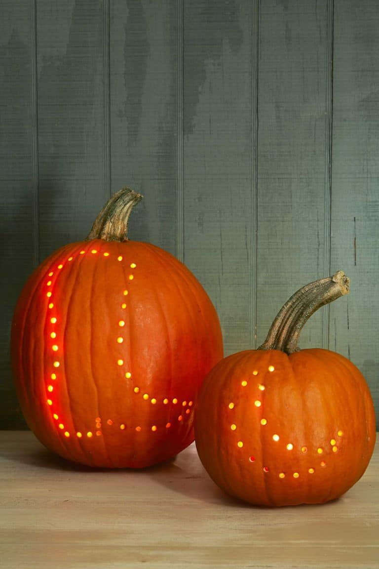 31 Super Easy Pumpkin Carving Ideas » Lady Decluttered