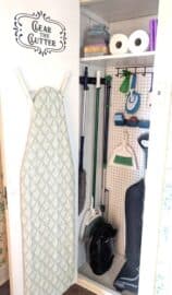 20 Brilliant Utility Closet Organization Ideas » Lady Decluttered