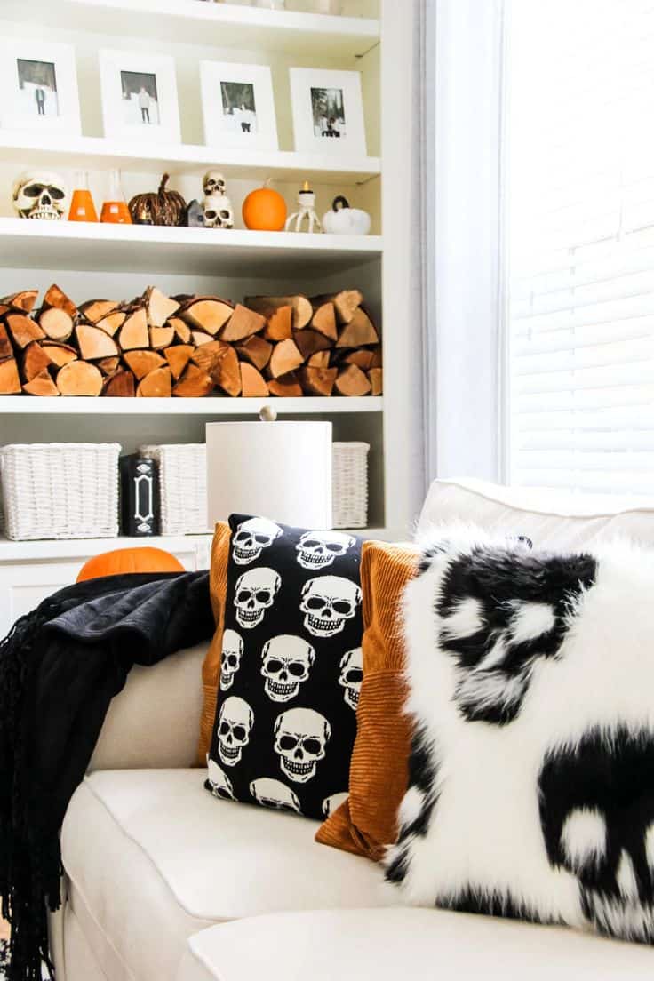 31 Orange and Black Halloween Decor Ideas » Lady Decluttered