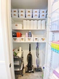 20 Brilliant Utility Closet Organization Ideas » Lady Decluttered
