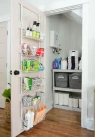 20 Brilliant Utility Closet Organization Ideas » Lady Decluttered