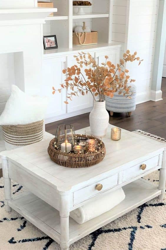 40 Aesthetic Fall Coffee Table Décor