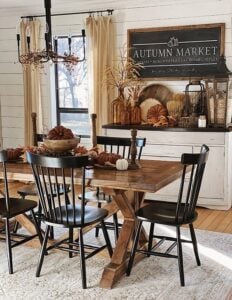 25 Beautiful Fall Dining Room Decor Ideas » Lady Decluttered