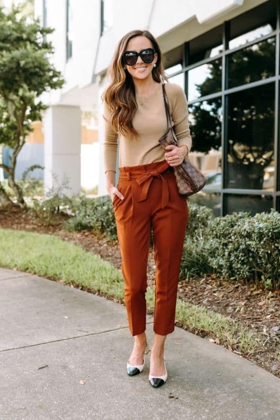 22 Simple Fall Outfit Ideas for Work » Lady Decluttered