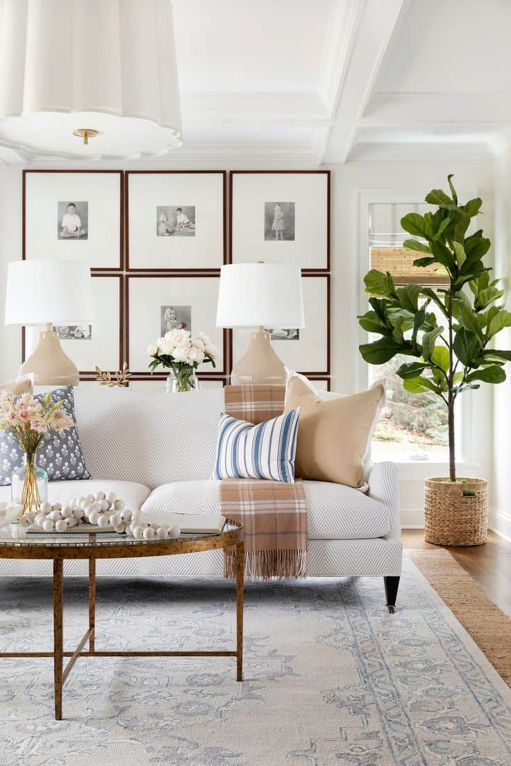 22 Transitional Living Room Decorating Ideas » Lady Decluttered