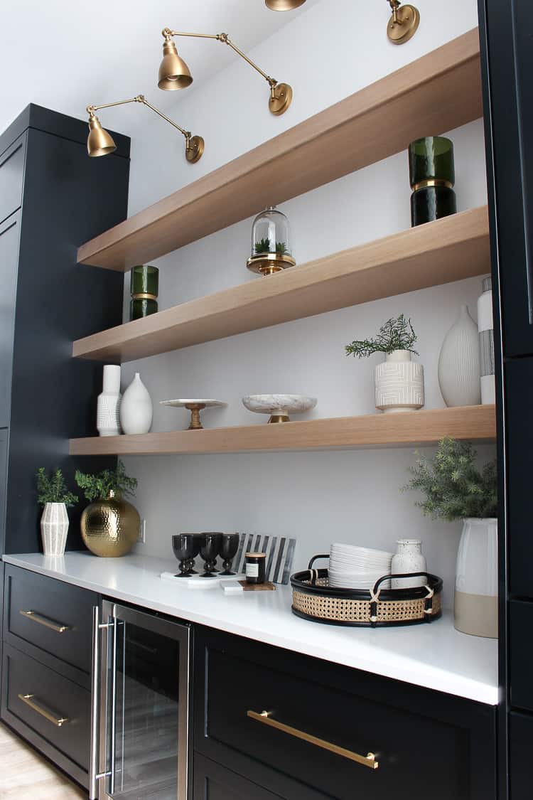50 Beautiful Black Kitchen Decorating Ideas » Lady Decluttered