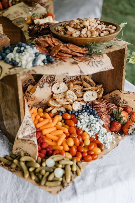 20 Creative Bridal Shower Charcuterie Boards