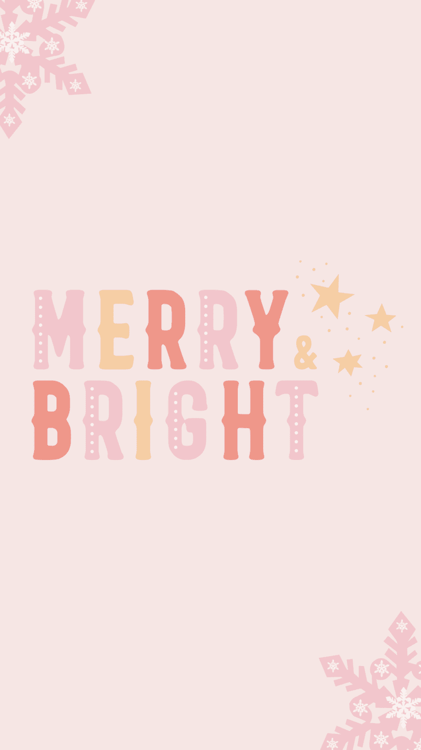 50 Free Neutral Christmas Phone Wallpapers » Lady Decluttered