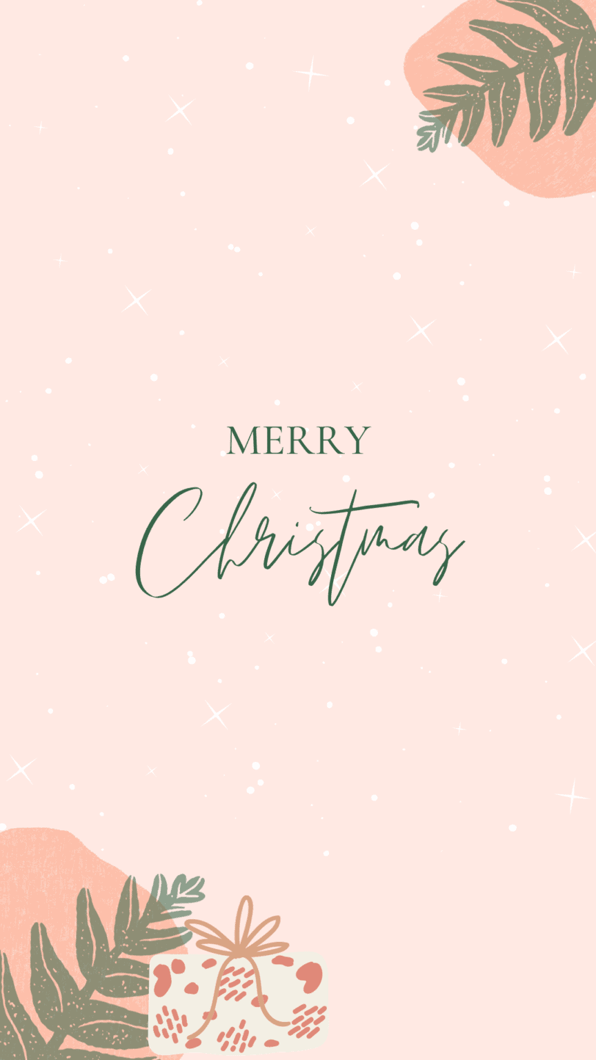 50 Free Neutral Christmas Phone Wallpapers » Lady Decluttered