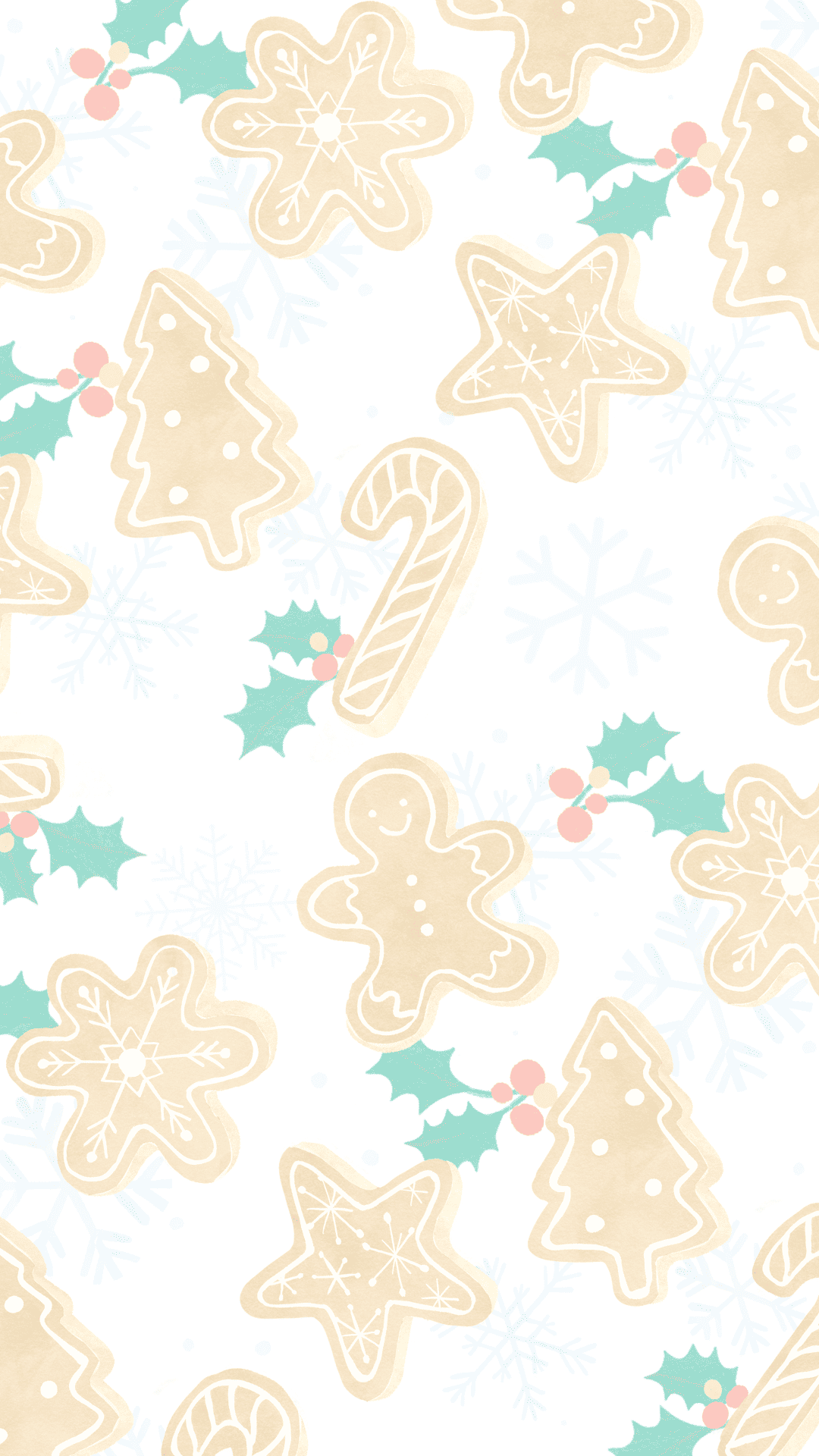 50 Free Neutral Christmas Phone Wallpapers » Lady Decluttered