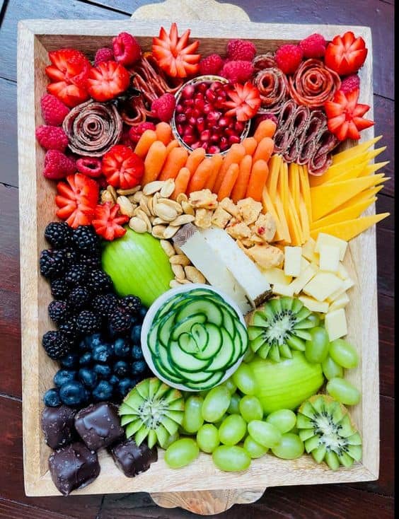 20 Remarkable Rainbow Charcuterie Boards » Lady Decluttered