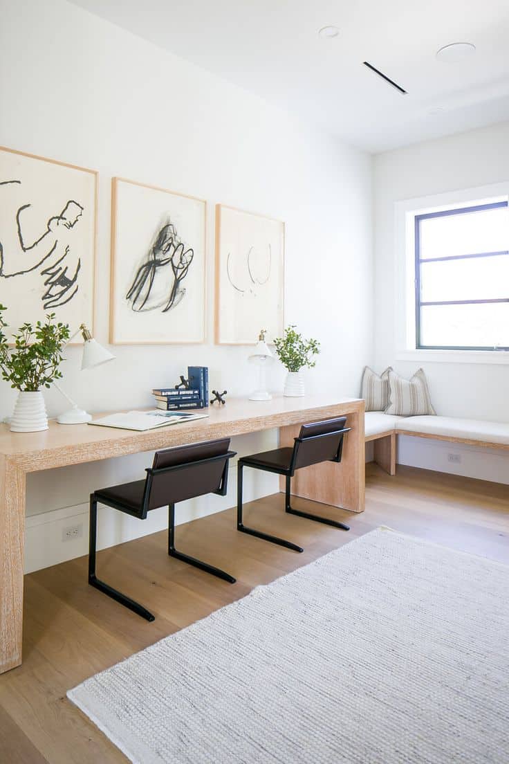 20 Minimalist Home Office Decor Ideas » Lady Decluttered
