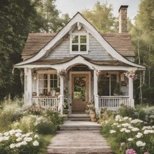 16 Cottage Core Front Porch Decor Ideas » Lady Decluttered