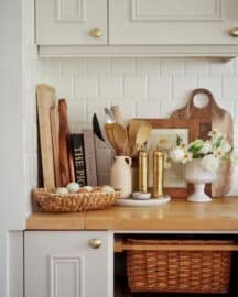 30 Kitchen Countertop Styling Ideas » Lady Decluttered