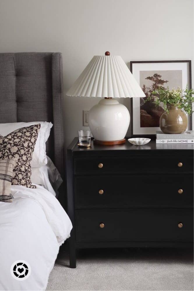 22 Bedroom Nightstand Styling Ideas » Lady Decluttered