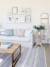 20 Picture Ledge Styling Ideas » Lady Decluttered