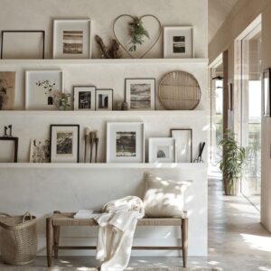 20 Picture Ledge Styling Ideas » Lady Decluttered