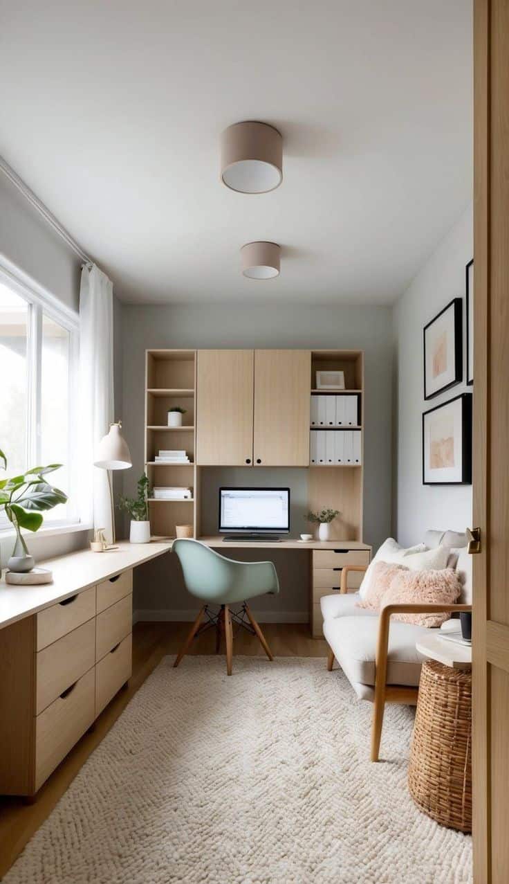 22 Brilliant Small Home Office Ideas » Lady Decluttered