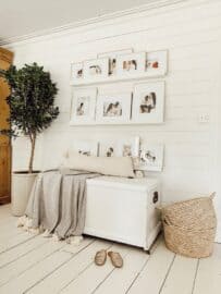 20 Picture Ledge Styling Ideas » Lady Decluttered