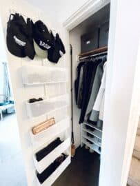 16 Hall Closet Organization Ideas » Lady Decluttered