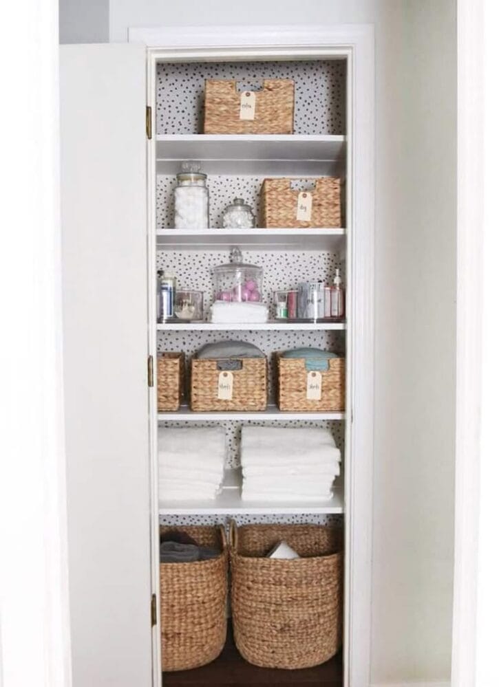 16 Hall Closet Organization Ideas » Lady Decluttered