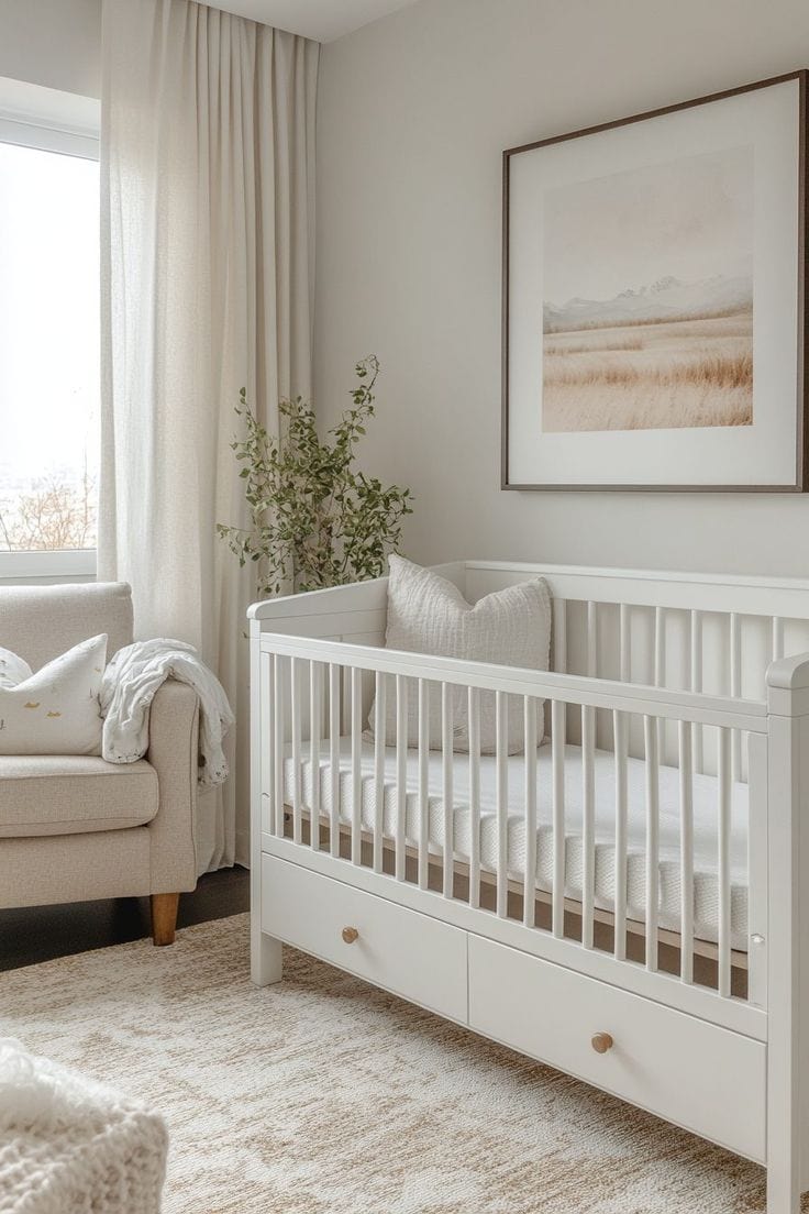 16 Adorable Minimalist Nursery Ideas » Lady Decluttered