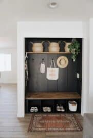 16 Converted Mudroom Closet Ideas » Lady Decluttered