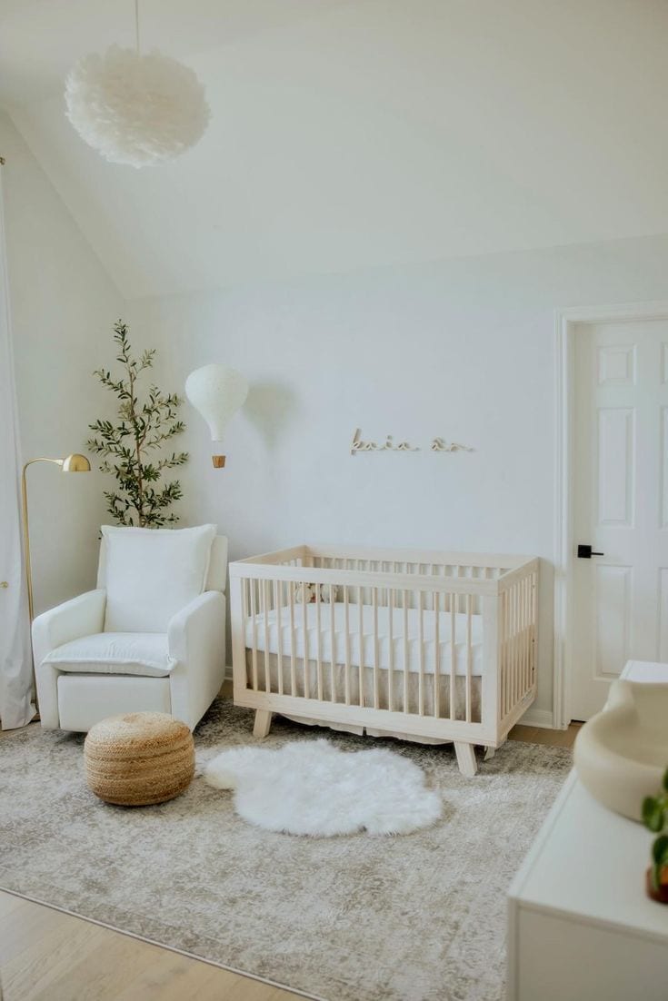 16 Adorable Minimalist Nursery Ideas » Lady Decluttered