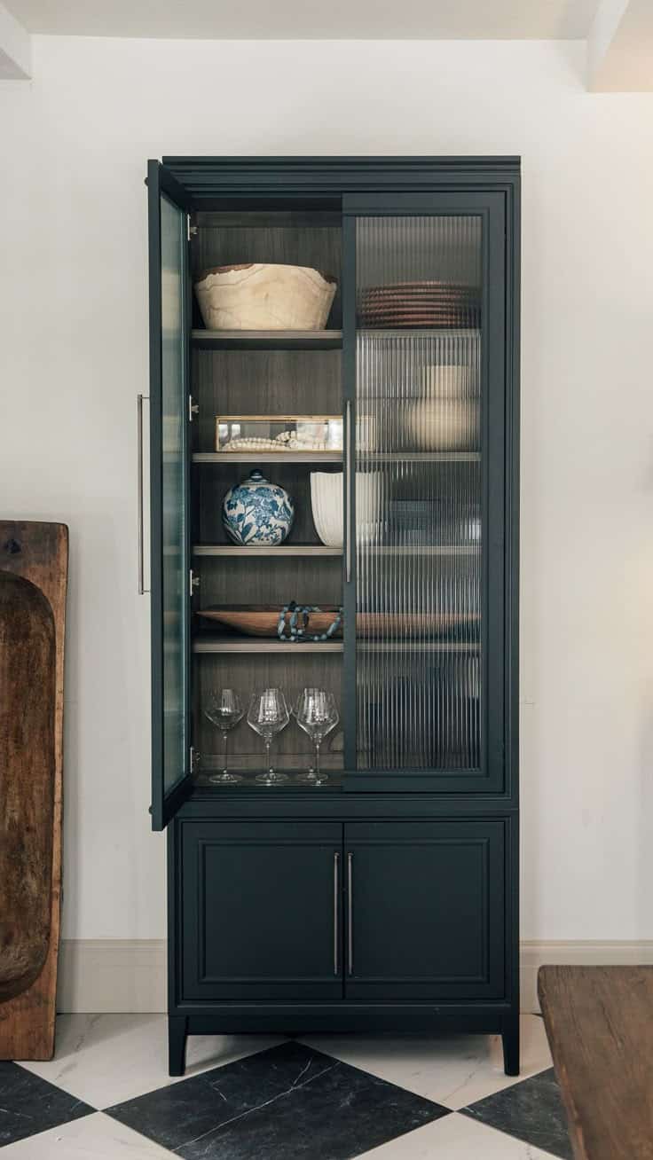 24 China Cabinet Styling Ideas » Lady Decluttered