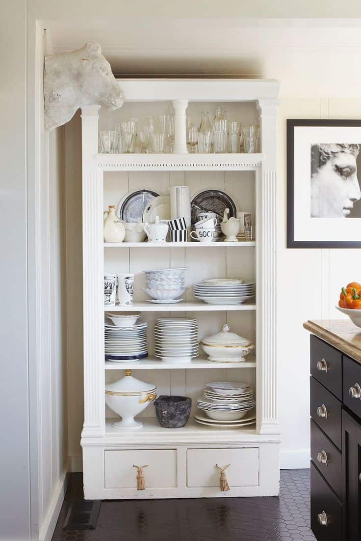 24 China Cabinet Styling Ideas » Lady Decluttered