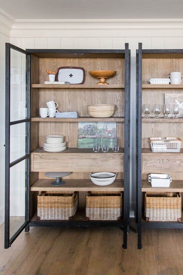 24 China Cabinet Styling Ideas » Lady Decluttered