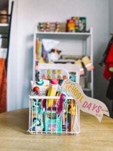 20 Cute Back to School Baskets » Lady Decluttered