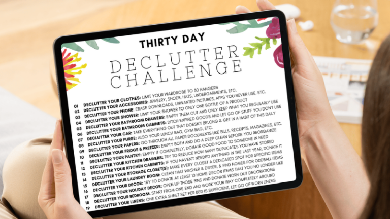 Decluttered Life 30 DAY DECLUTTER CHALLENGE » Lady Decluttered